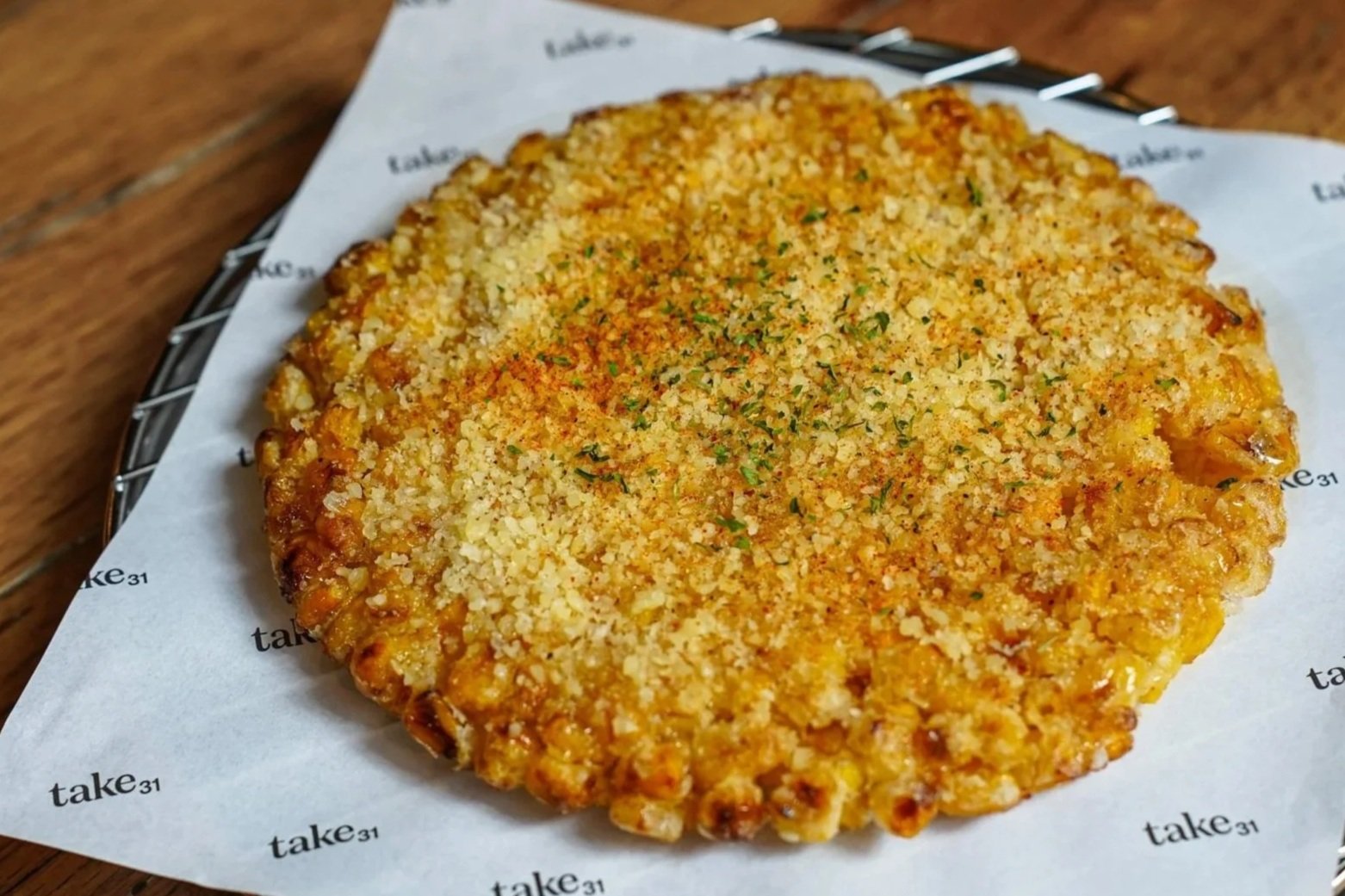 Crispy Corn Pancake $15.95