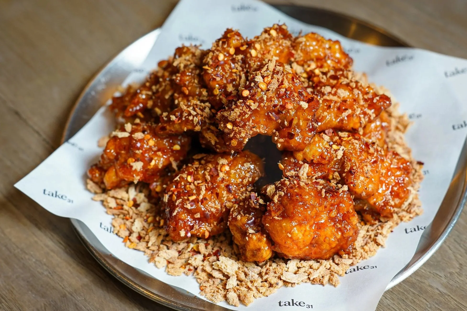 Garlic Crusts &amp; Spicy Chicken