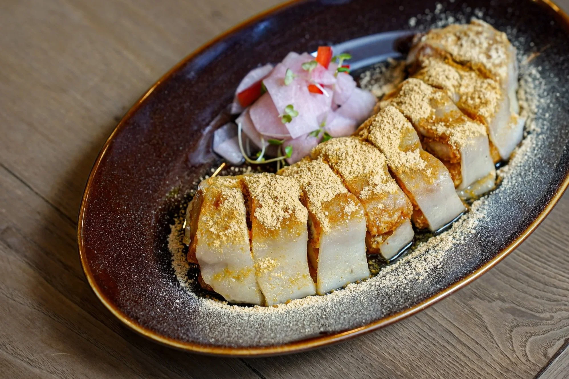 Pork Belly Rice Crepe Wraps