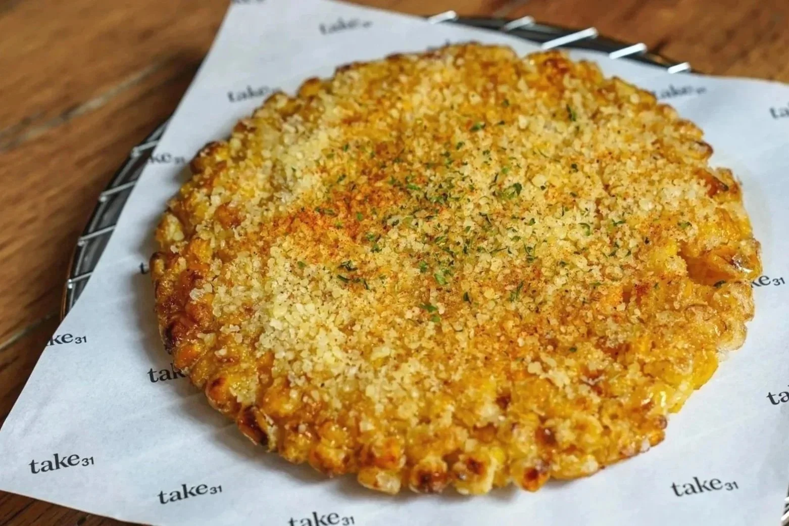 Crispy Corn Pancake