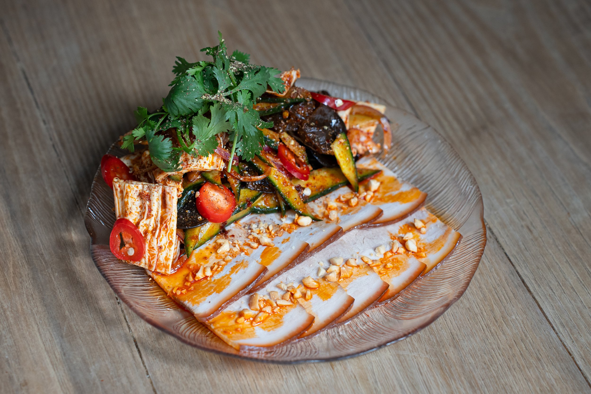 Mala Pork Salad $14.95