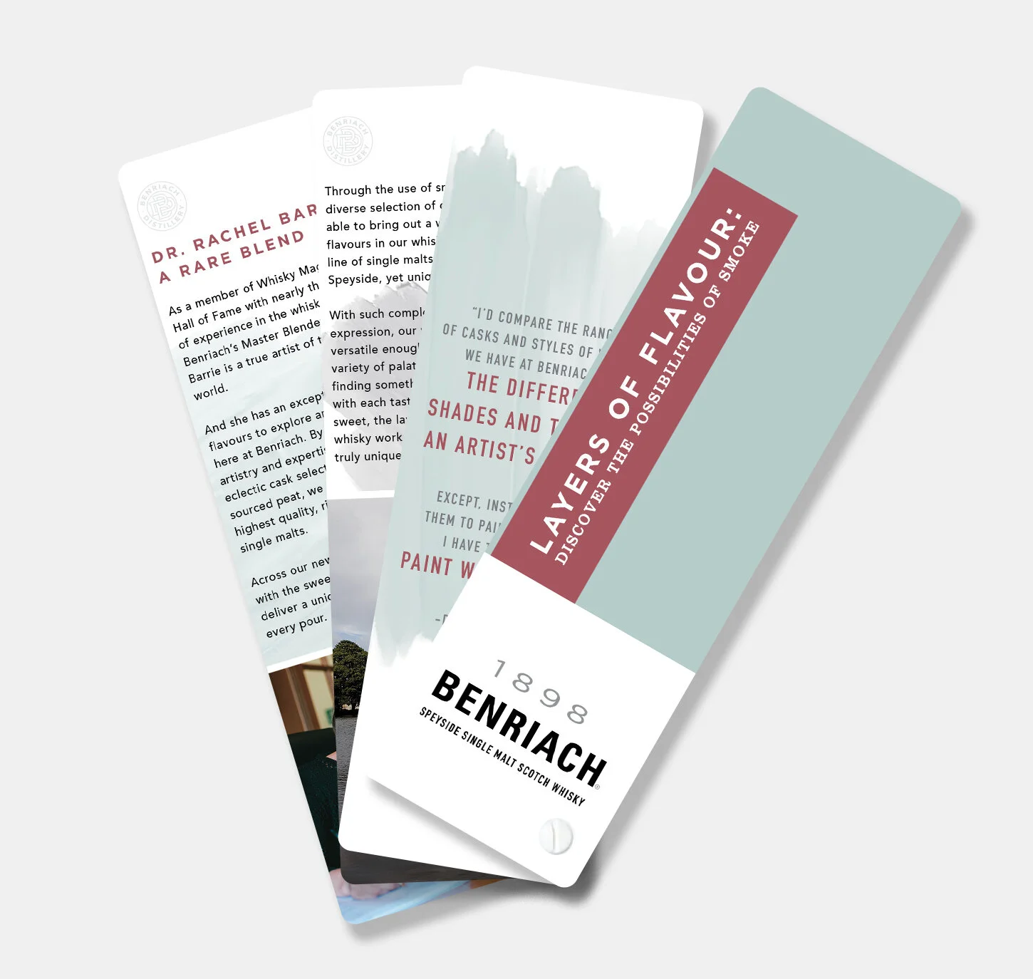 Benriach Paint Chip Booklet