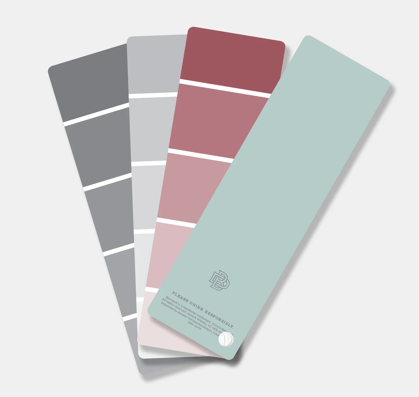 Benriach Paint Chip Booklet Back