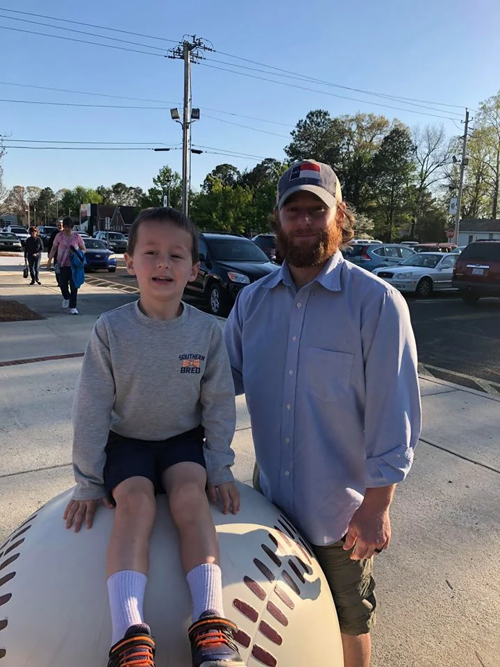 Matt Noble and son