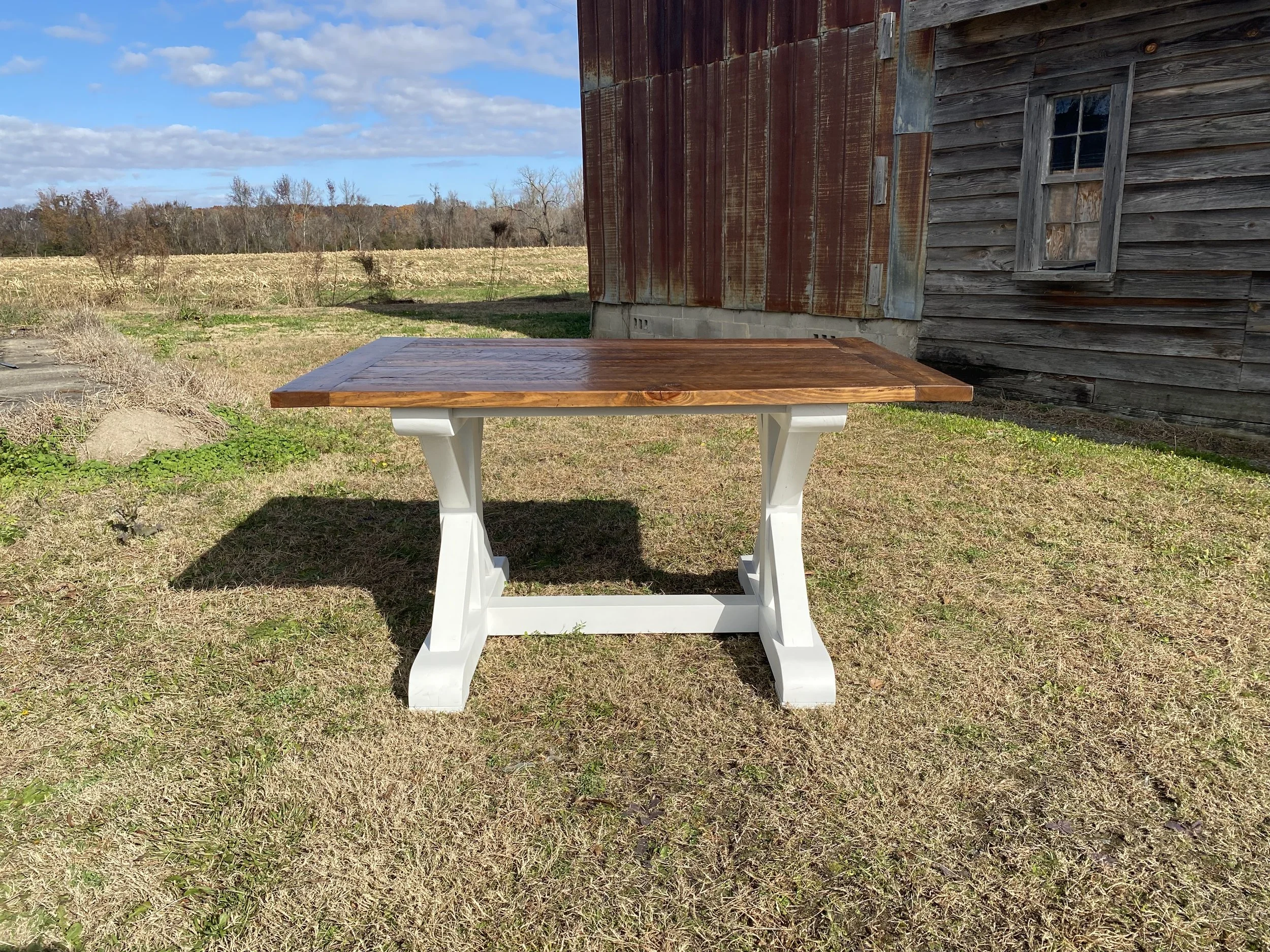 In Stock Farm Tables, benches, stools, and chairs handcrafted with ...