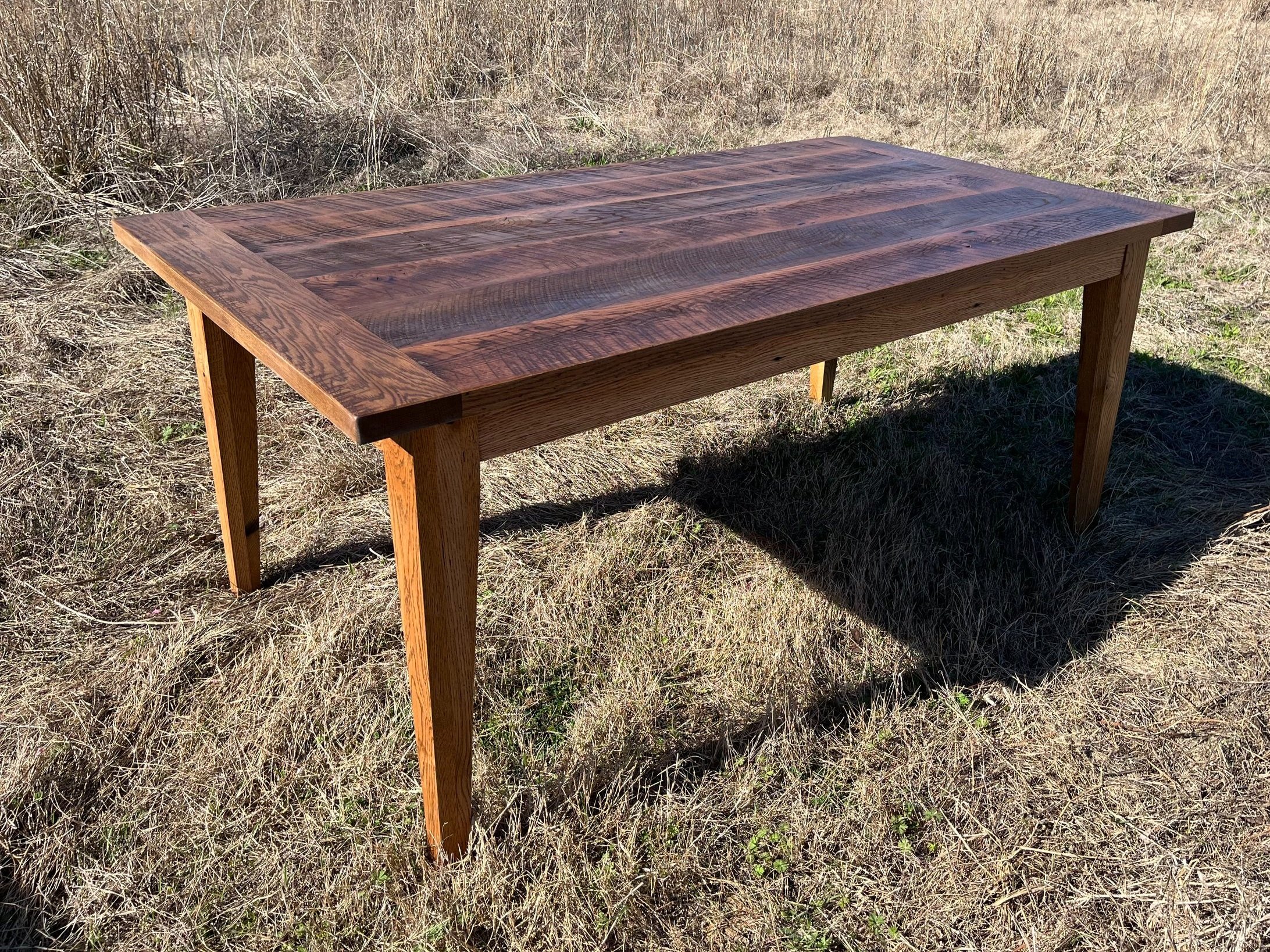 In Stock Farm Tables, benches, stools, and chairs handcrafted with ...