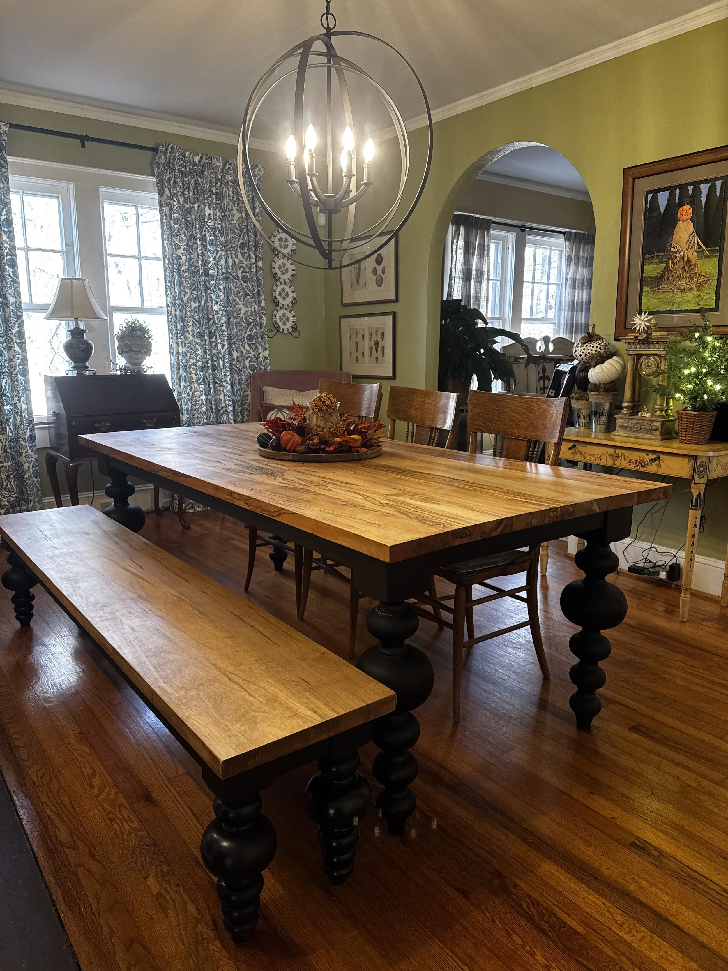 Grandma's Kitchen Table and Bench