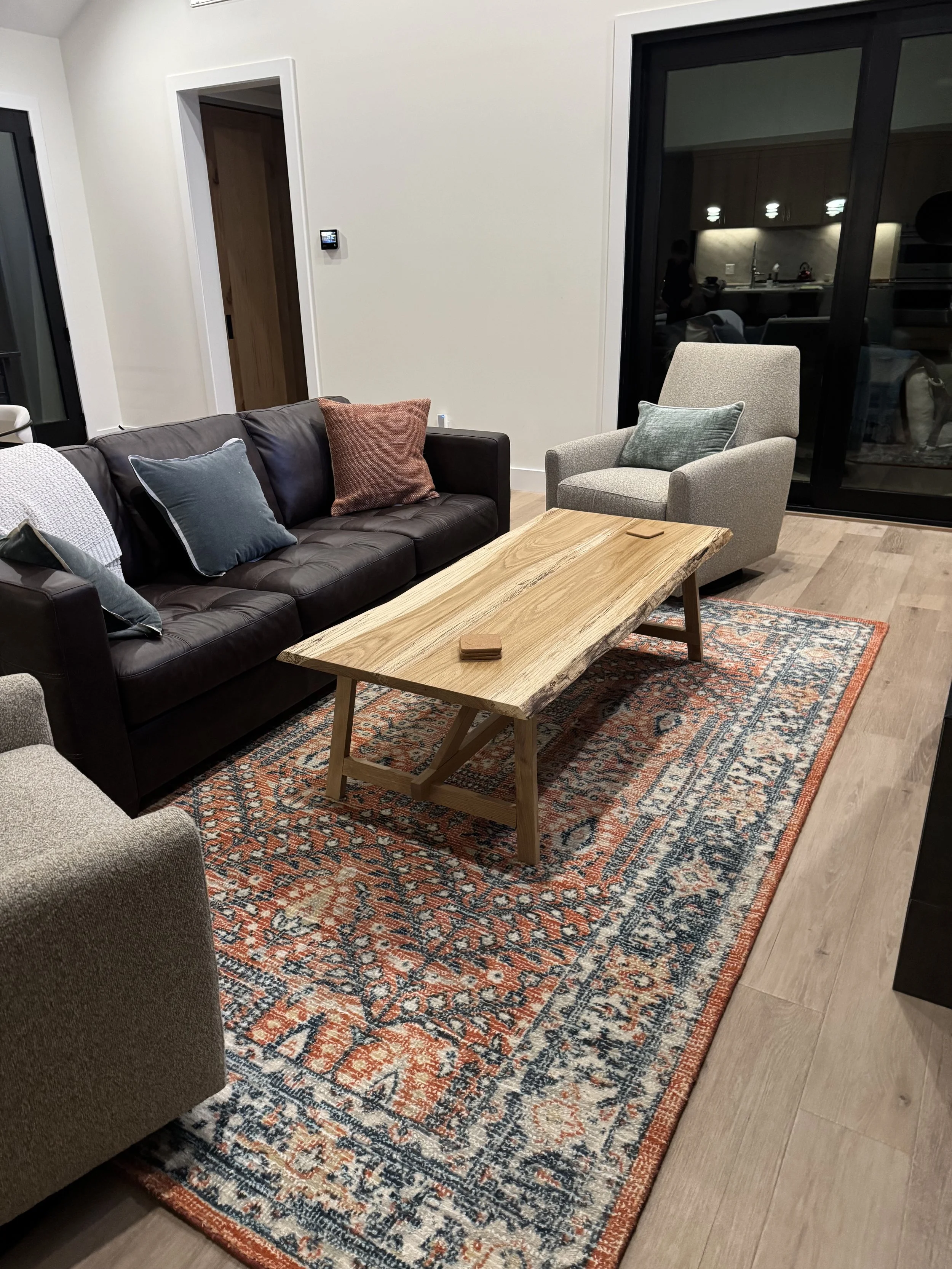 Custom Live Edge Coffee Table