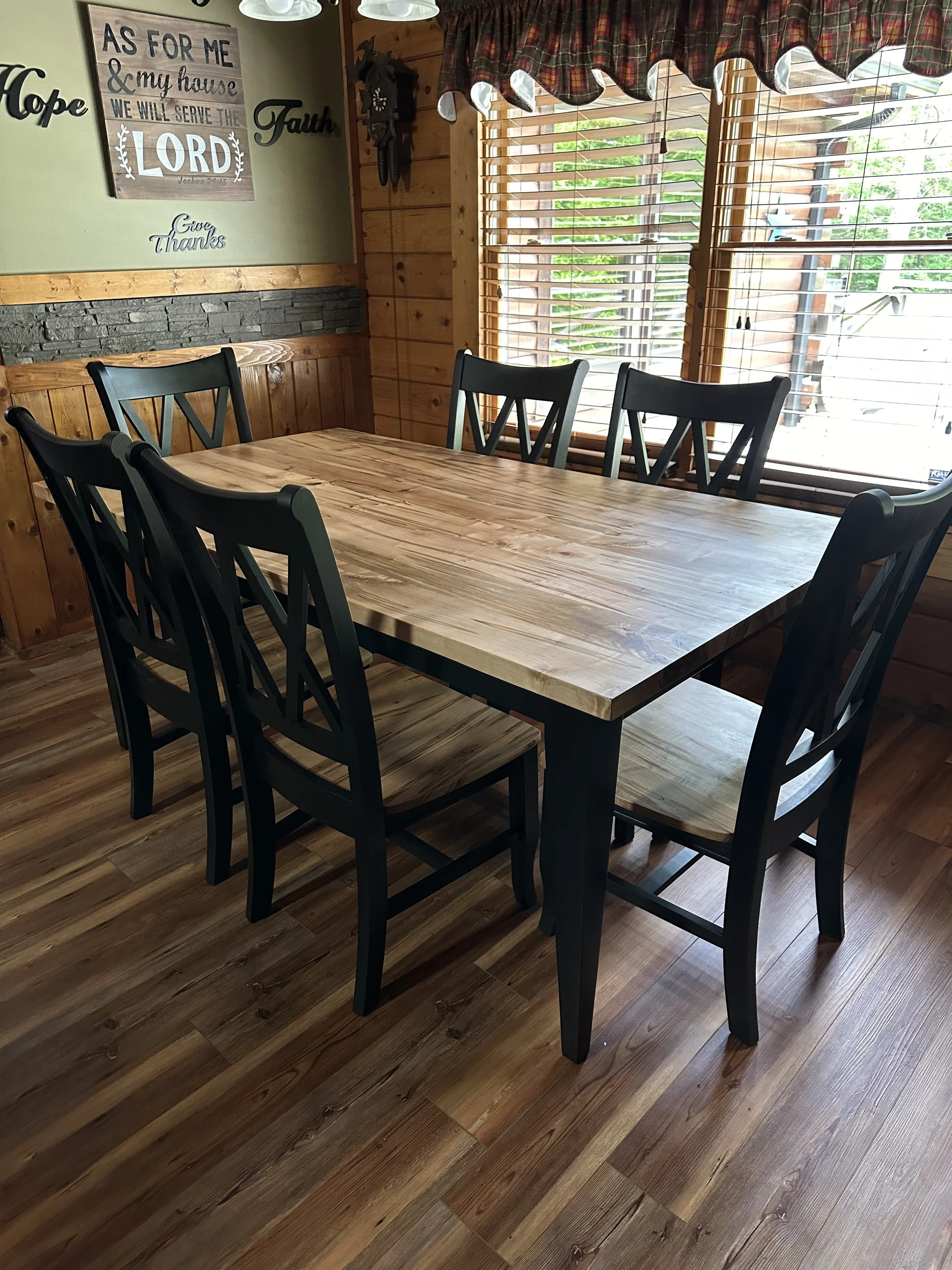 Historic District Table with Ambrosia Maple Top