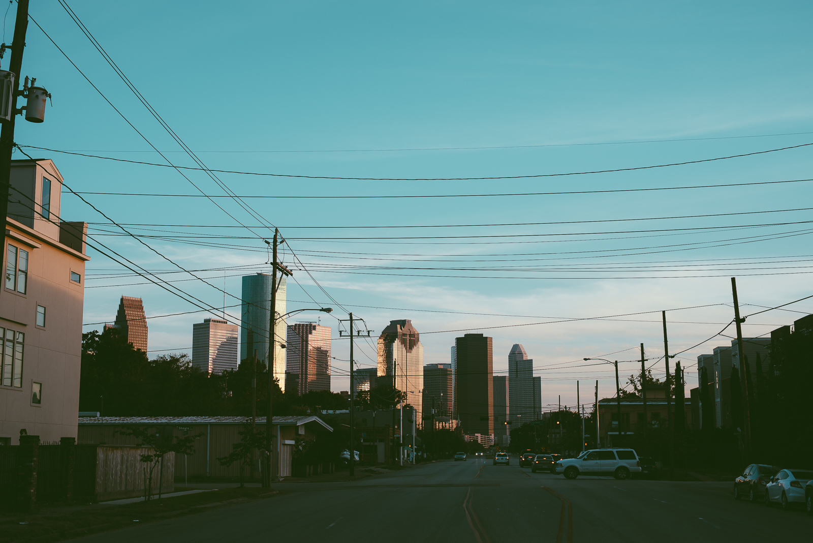 The view of downtown from Station 3!