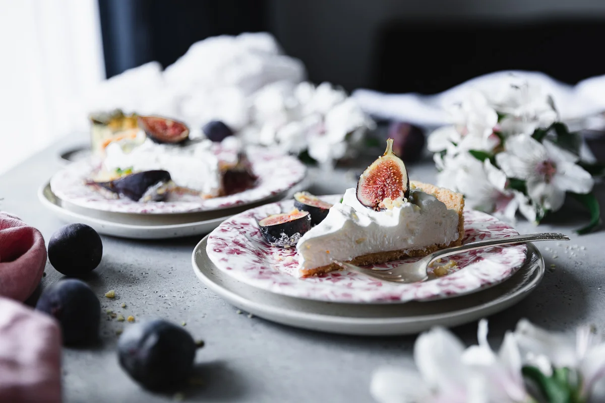 No-bake fig tart