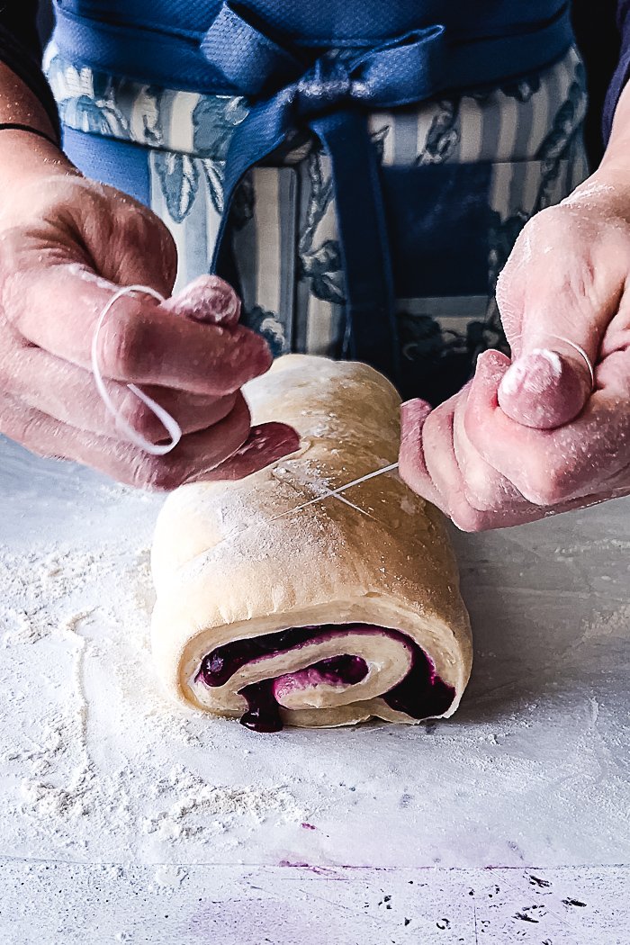 Blueberry Cream Cheese Rolls