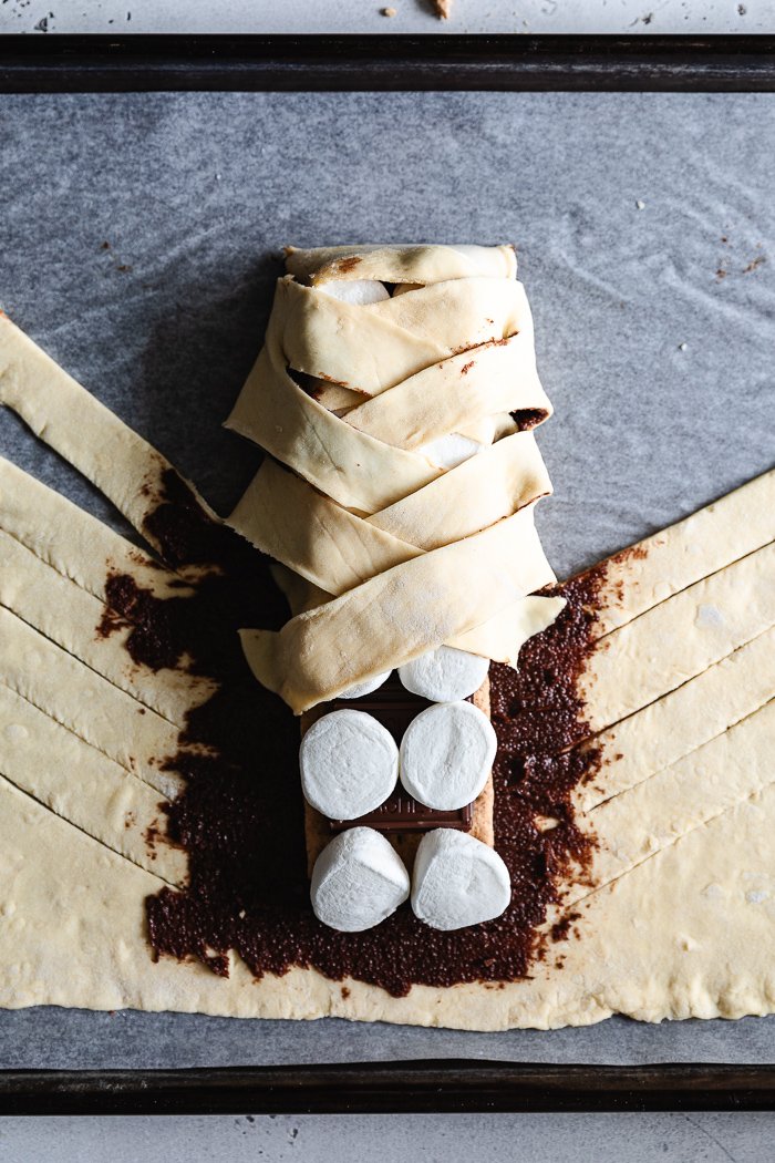 S'mores Puff Pastry Tart