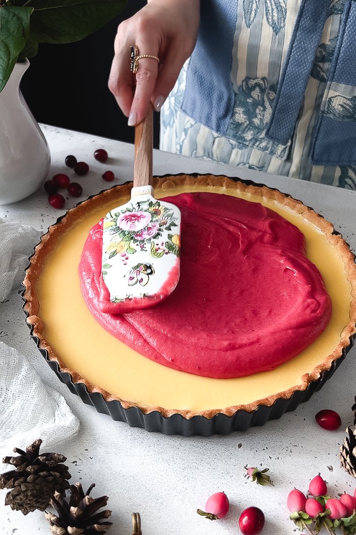Cranberry Cheesecake Tart recipe
