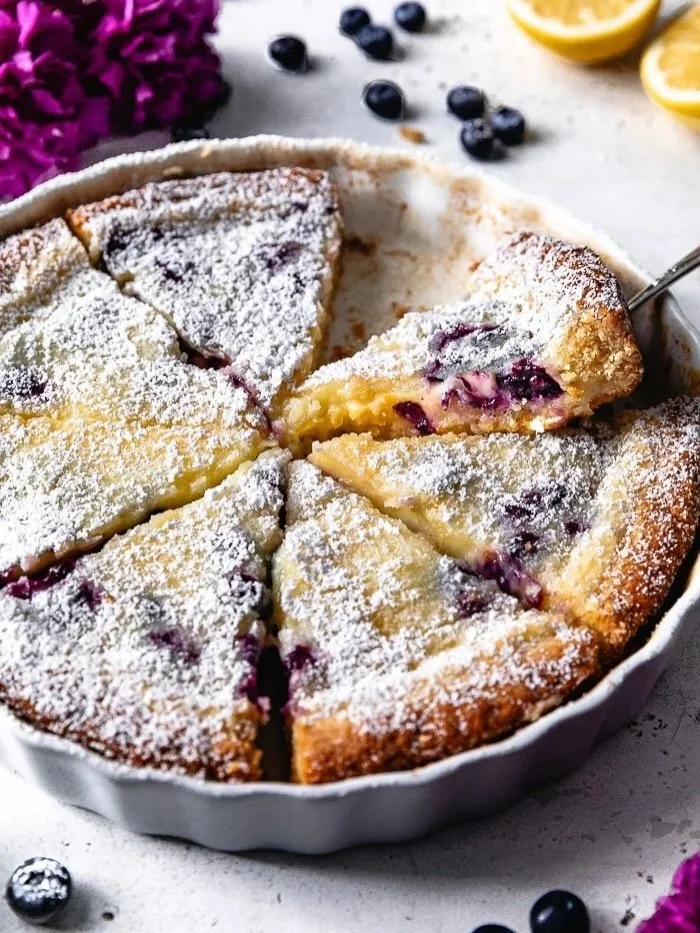 Wait, what do you mean you still haven&rsquo;t made this Blueberry Lemon Gooey Butter Cake?! This recipe my friends will make your weekend happier and way brighter! It&rsquo;s creamy, gooey and bursting with lemon flavor and juicy blueberries. Highly
