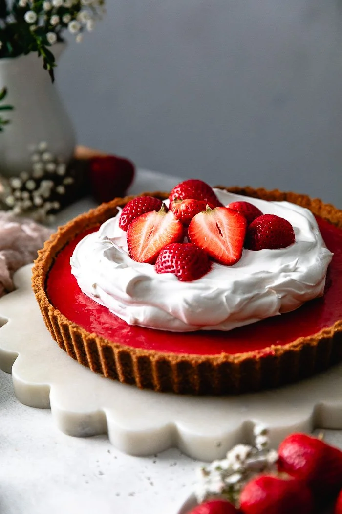 Strawberry Cheesecake Tart