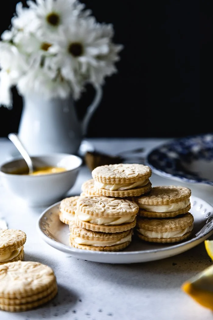 Lemon and Cream Cheese Whipped Cream Sugar Cookies