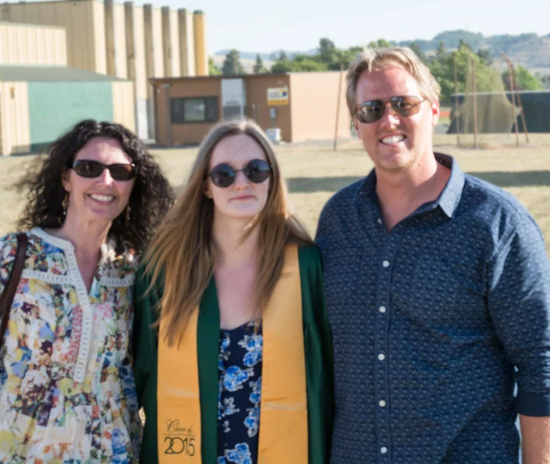 I was a little sad that the only photo taken of my daughter with her dad and I was blurry. 