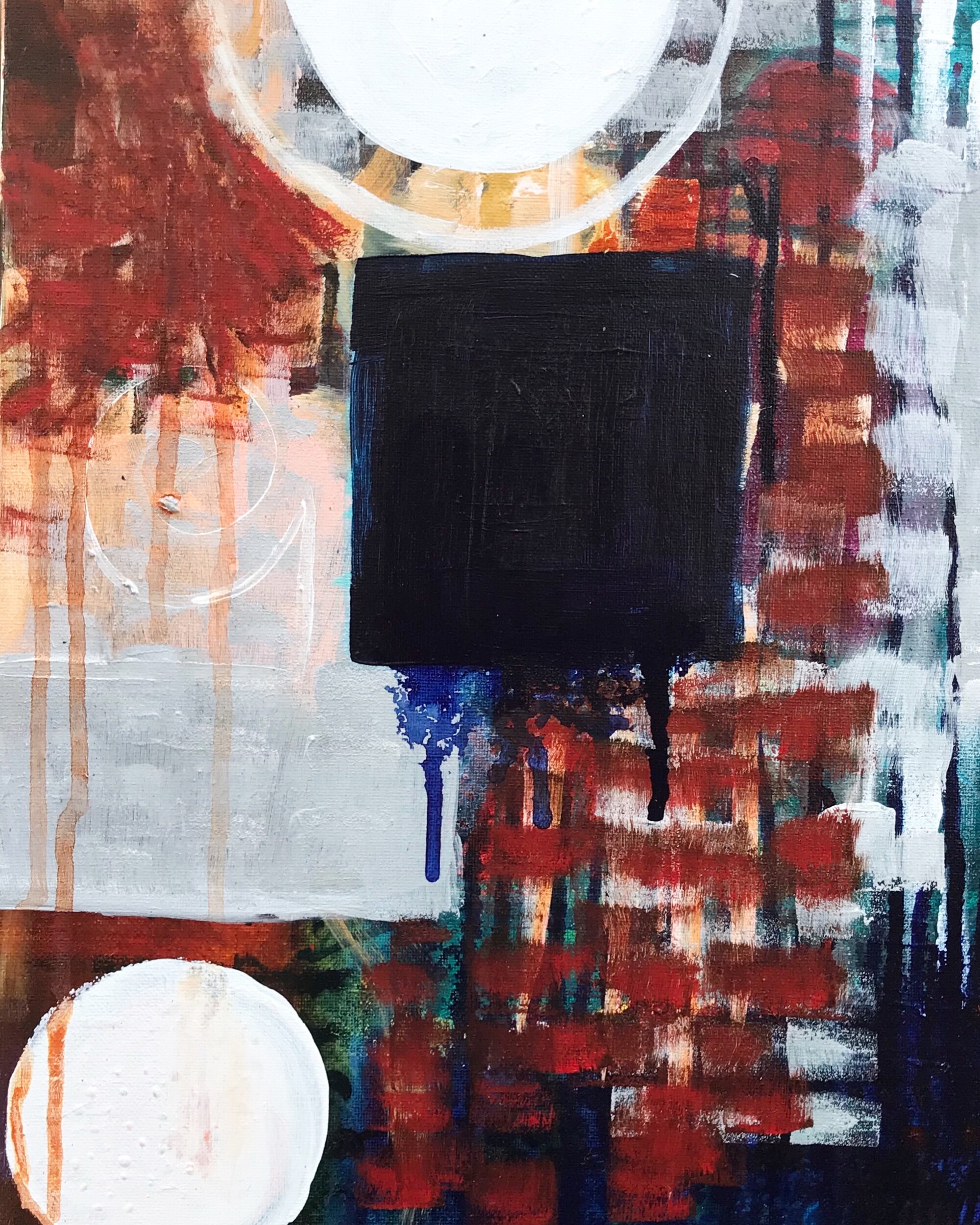  12”X16”, acrylic, graphite on canvas&nbsp; 