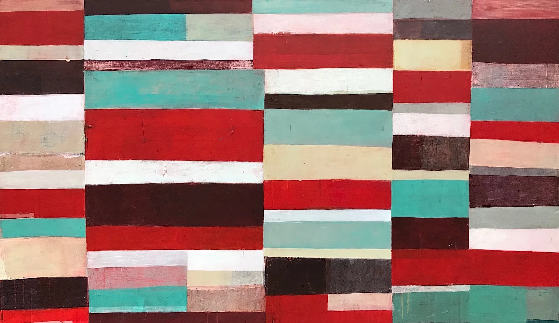 "Reflecting Theme" 60"x36" acrylic on canvas
