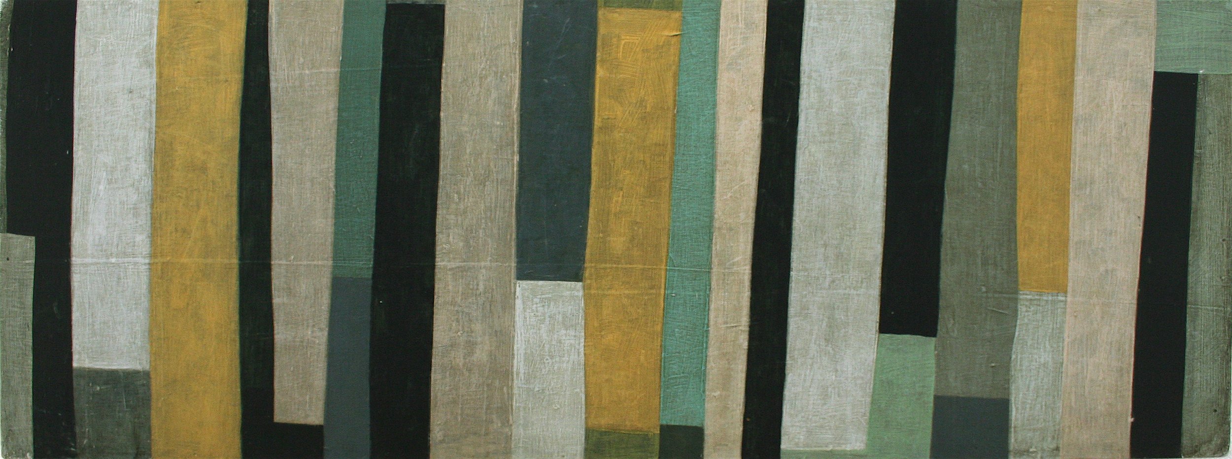  “Distant Winter” exhibited at Costello Childs (Scottsdale), Country Club Plaza Art Fair 40” x 15” Acrylic on wood panel All works on wood panel and canvas are included in the sale.   Contact Laura for sale pricing.    