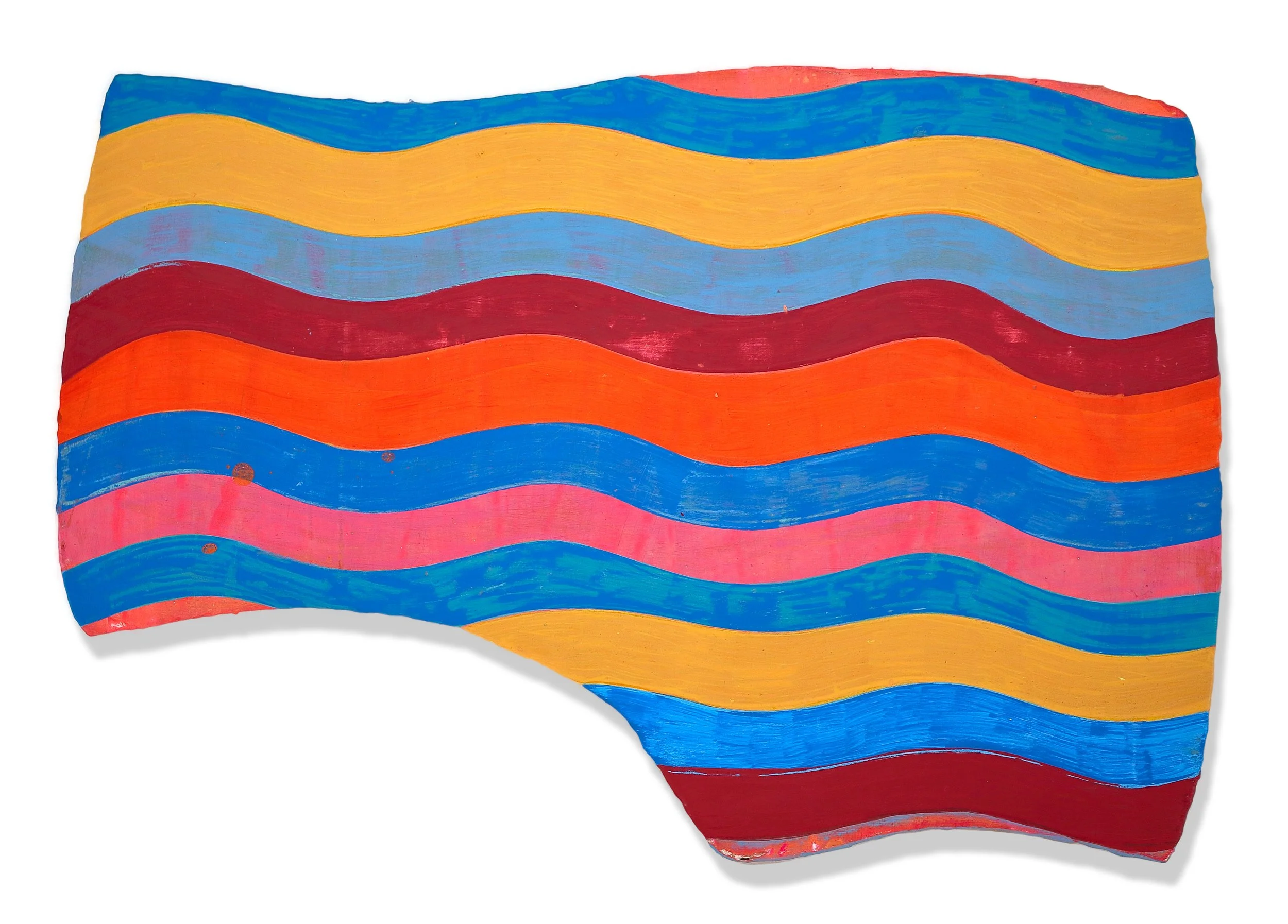  More than a dozen of these original acrylic on panel paintings (uniquely shaped) are in the studio and available for purchase during the sale. Come and make your own arrangement!     Contact Laura for pricing and availability.   