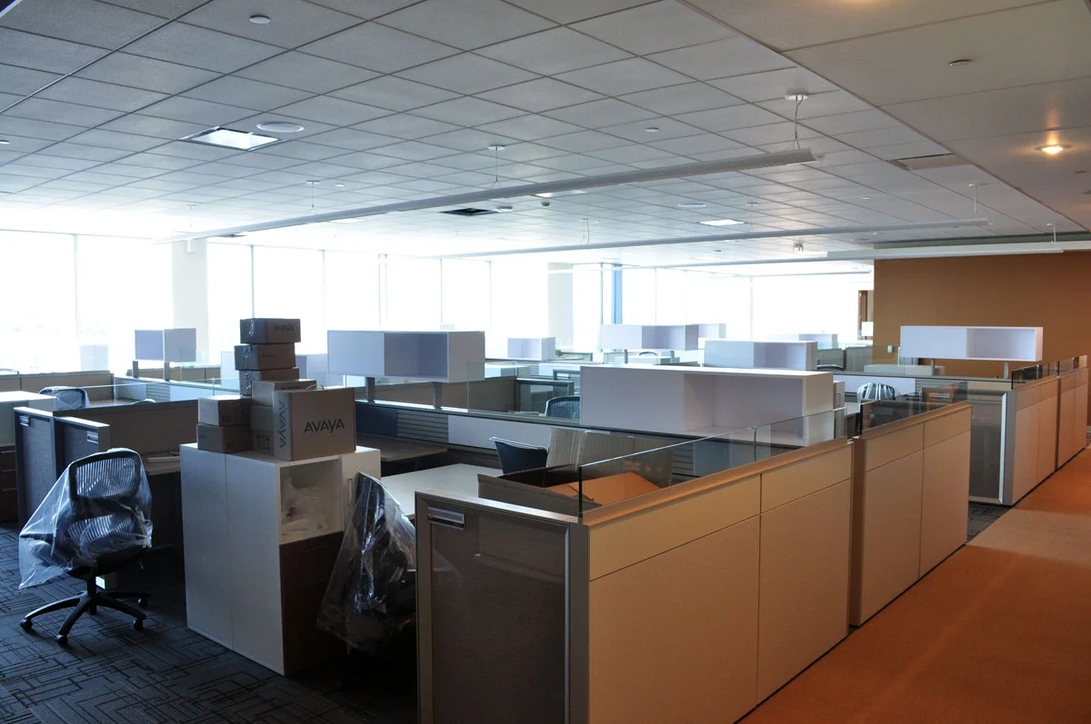 Current Cubicle Desk Area