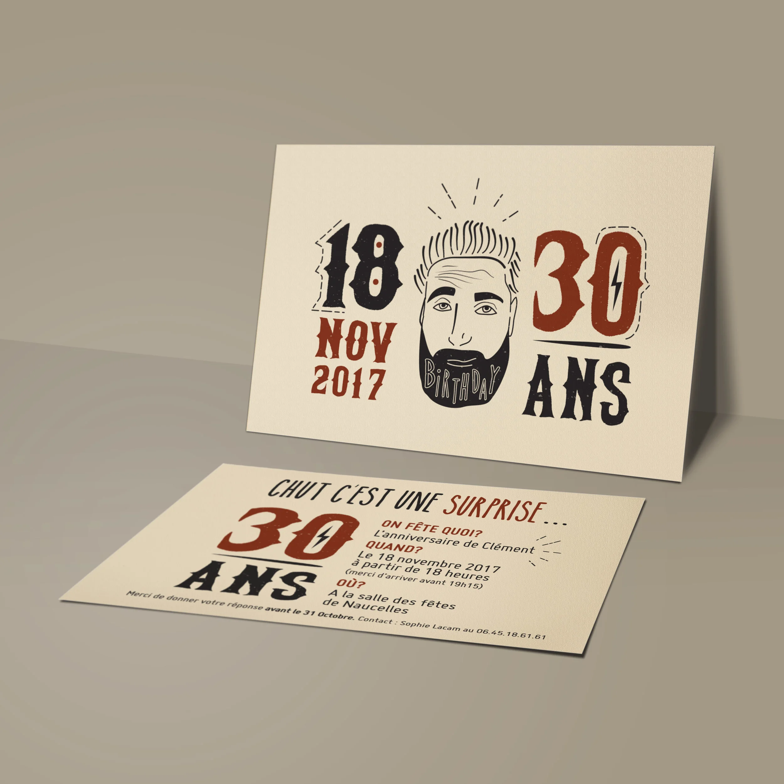 Invitation Juliette Huron Graphiste Freelance Biarritz Pays Basque