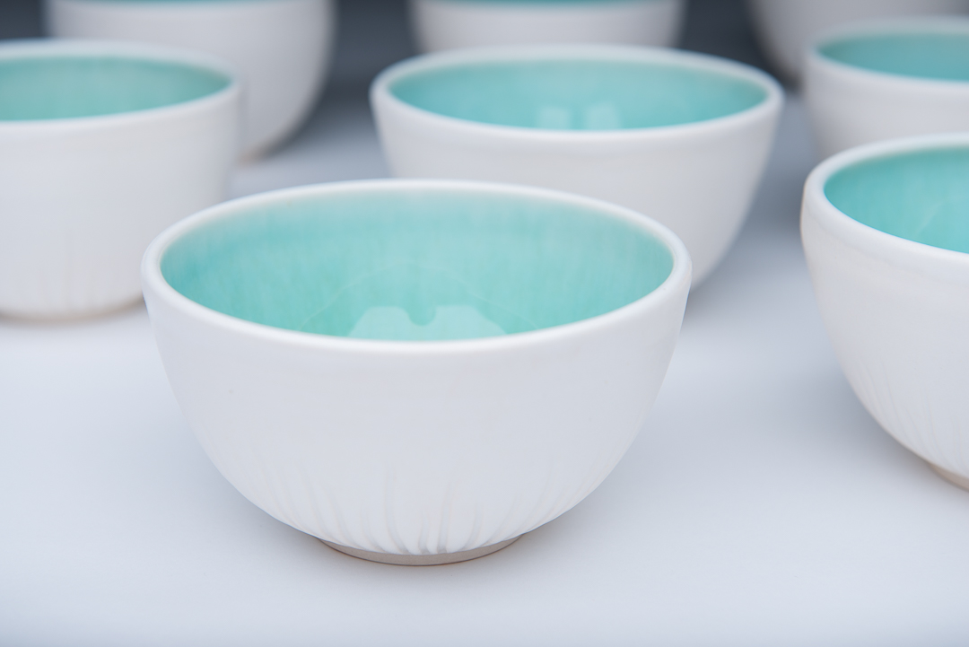 Item: 431 Carved Porcelain Bowls $20 Each