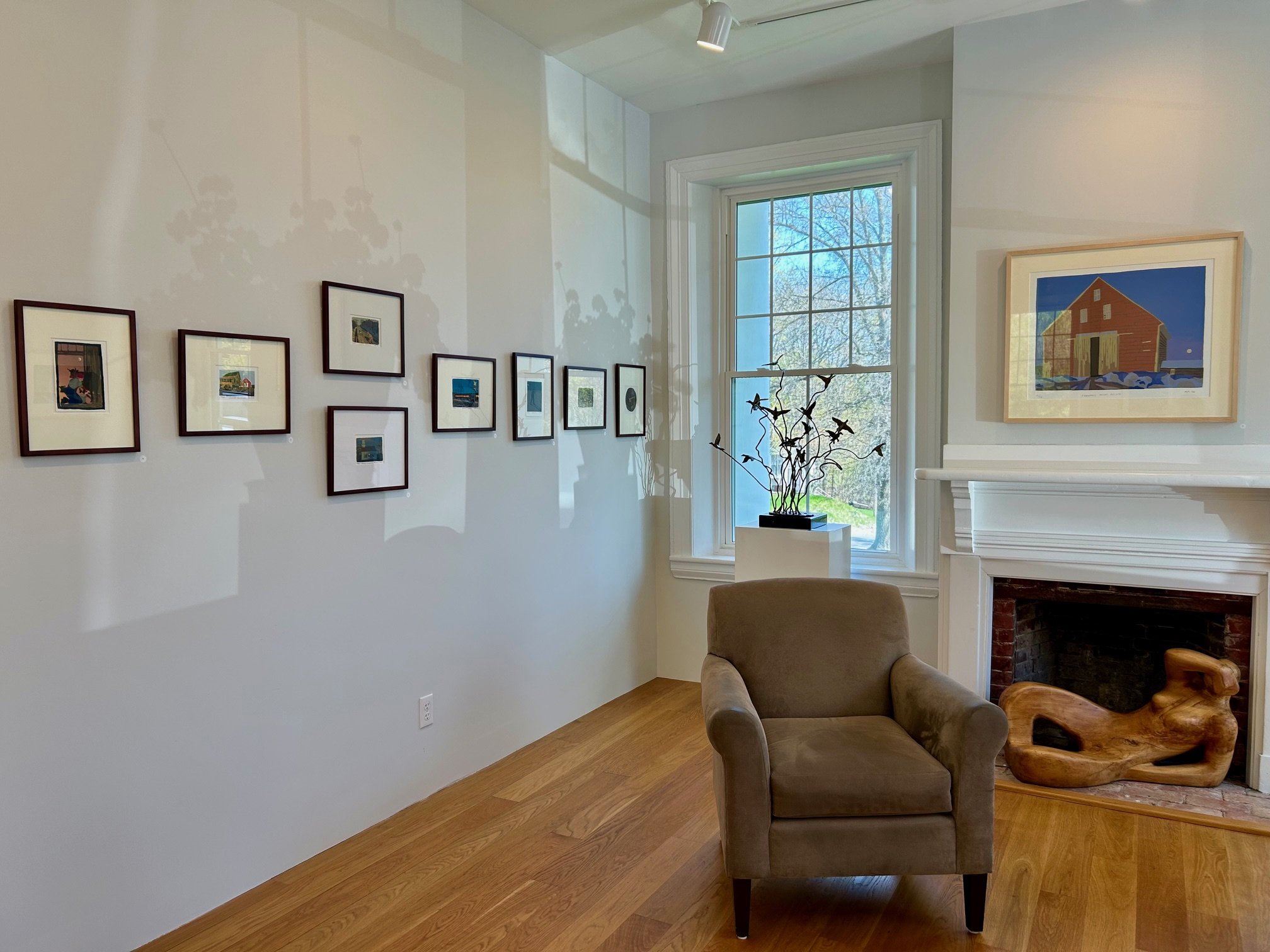 Gallery exhibition of Alison's prints