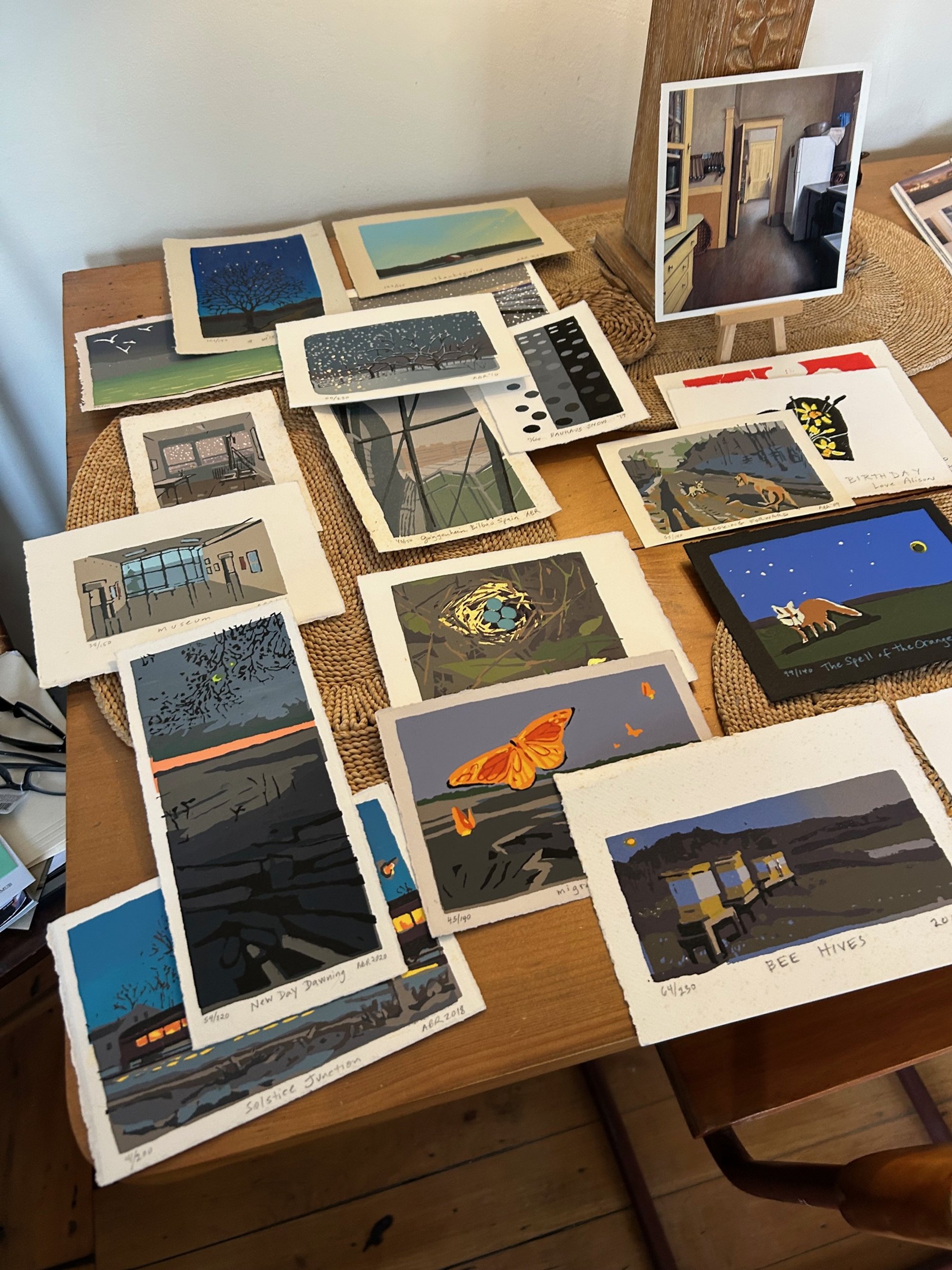 Collection of silkscreen prints