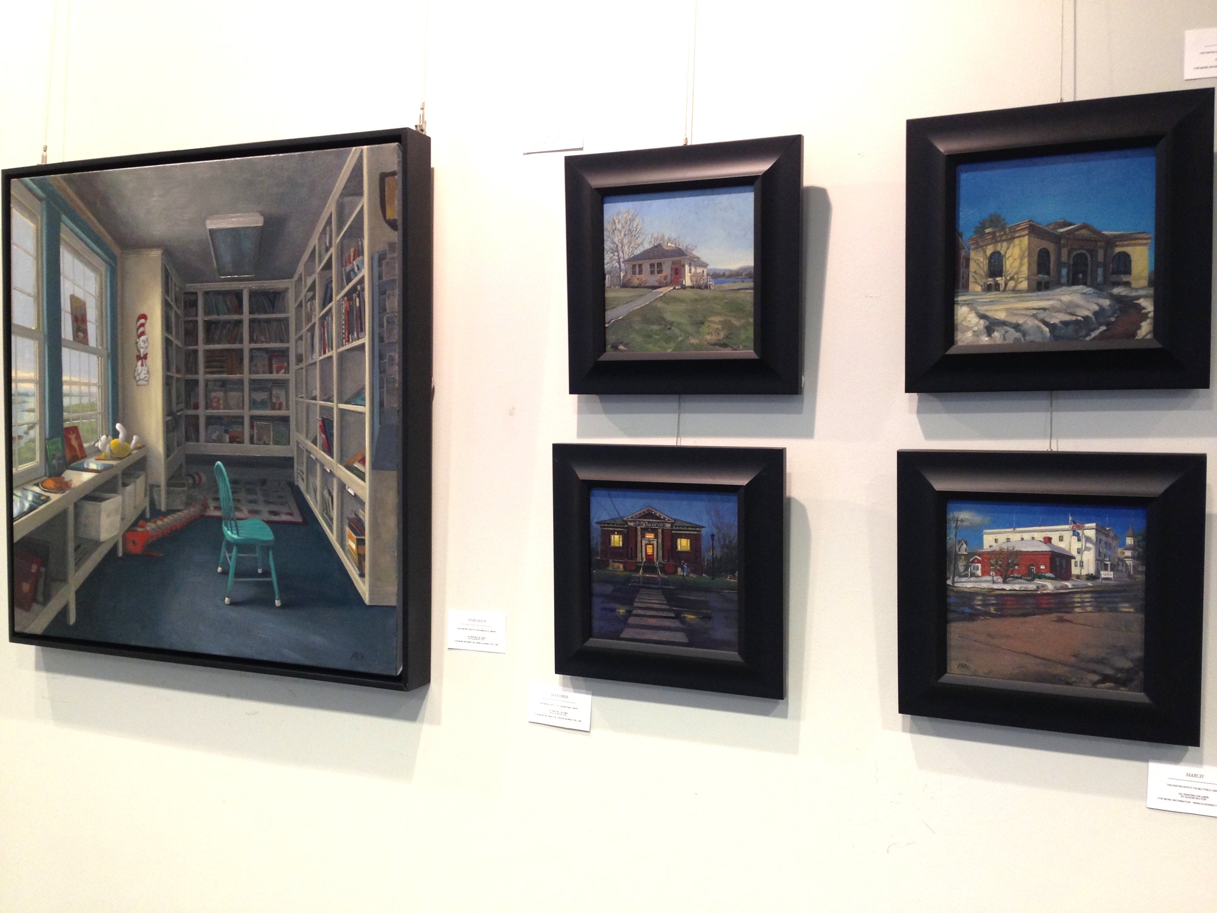 Installation view of "Shared Quiet" exhibition