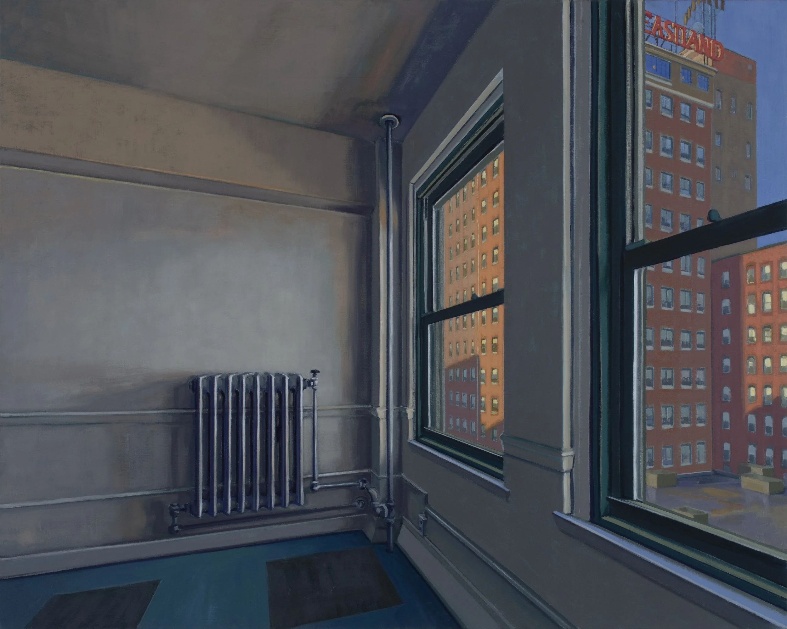 Alison's paintings in Manhattan