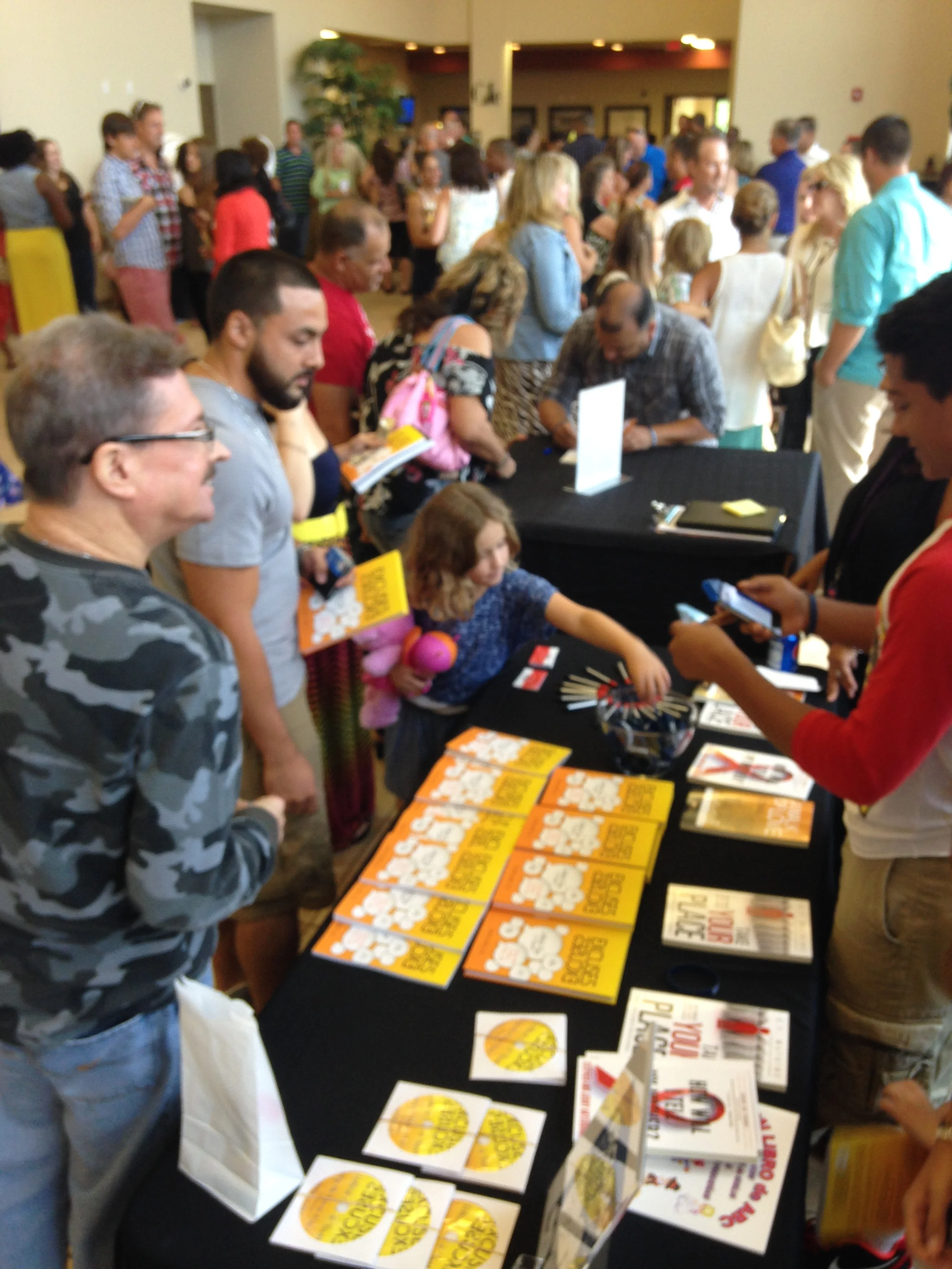 Book signing at Discover Life Church