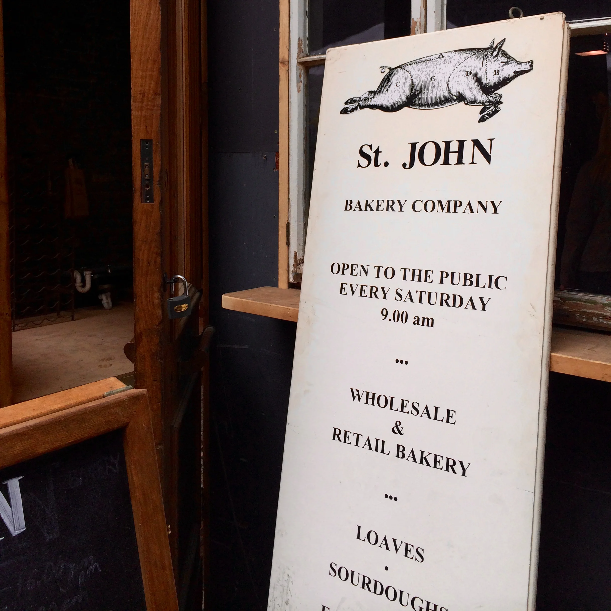 St. John Bakery, 72 Druid St., London SE1