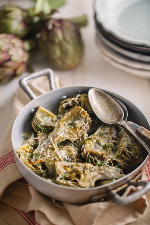 Easy Artichoke Gratin
