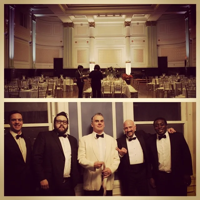 Playing a wedding @ The Henry Clay, Louisville