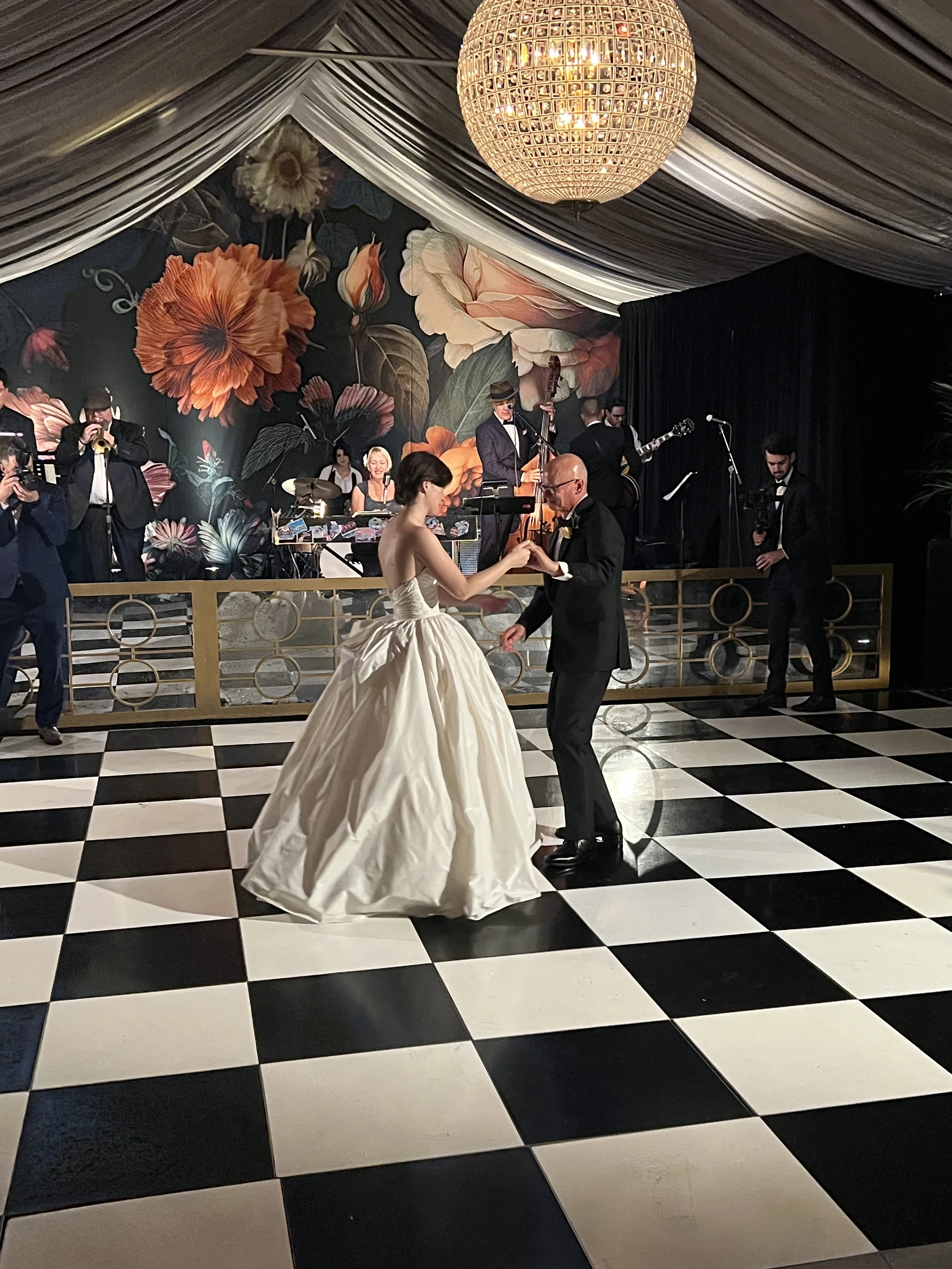 Incredible tent at Nashville’s Parthenon for Natalie Overby’s wedding.