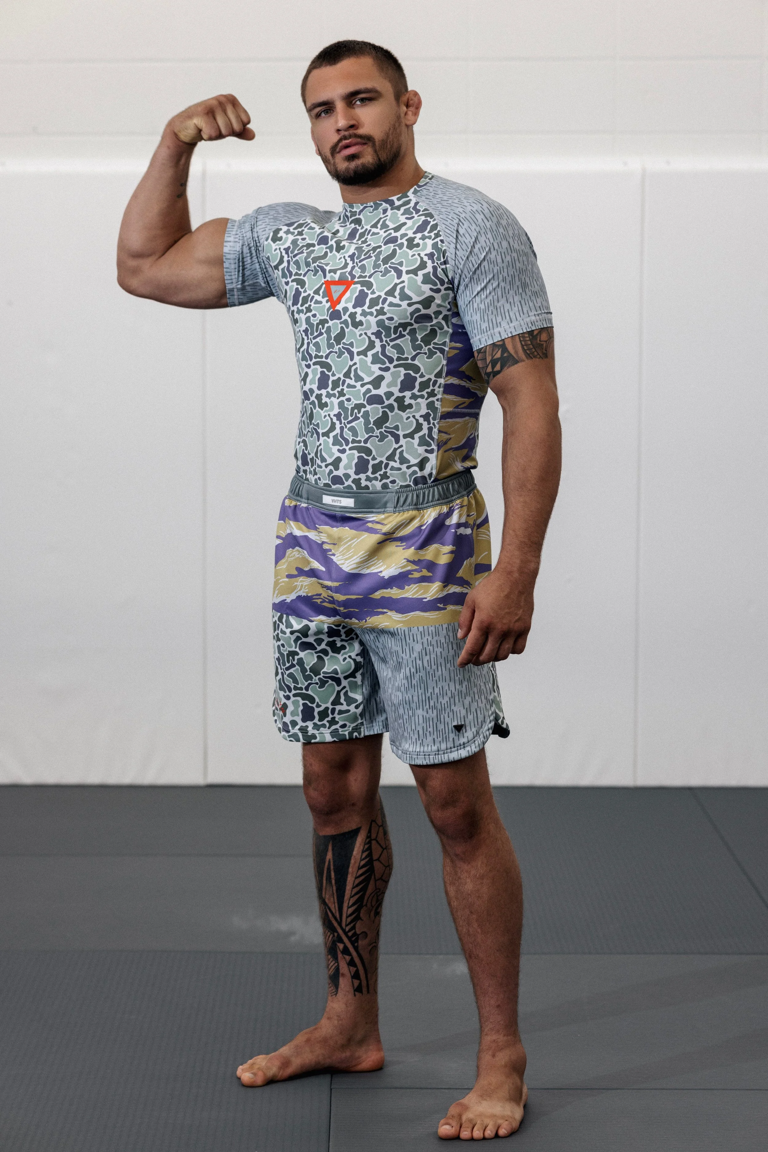 2023 Camo series “Multi Patch” combat shorts | VHTS