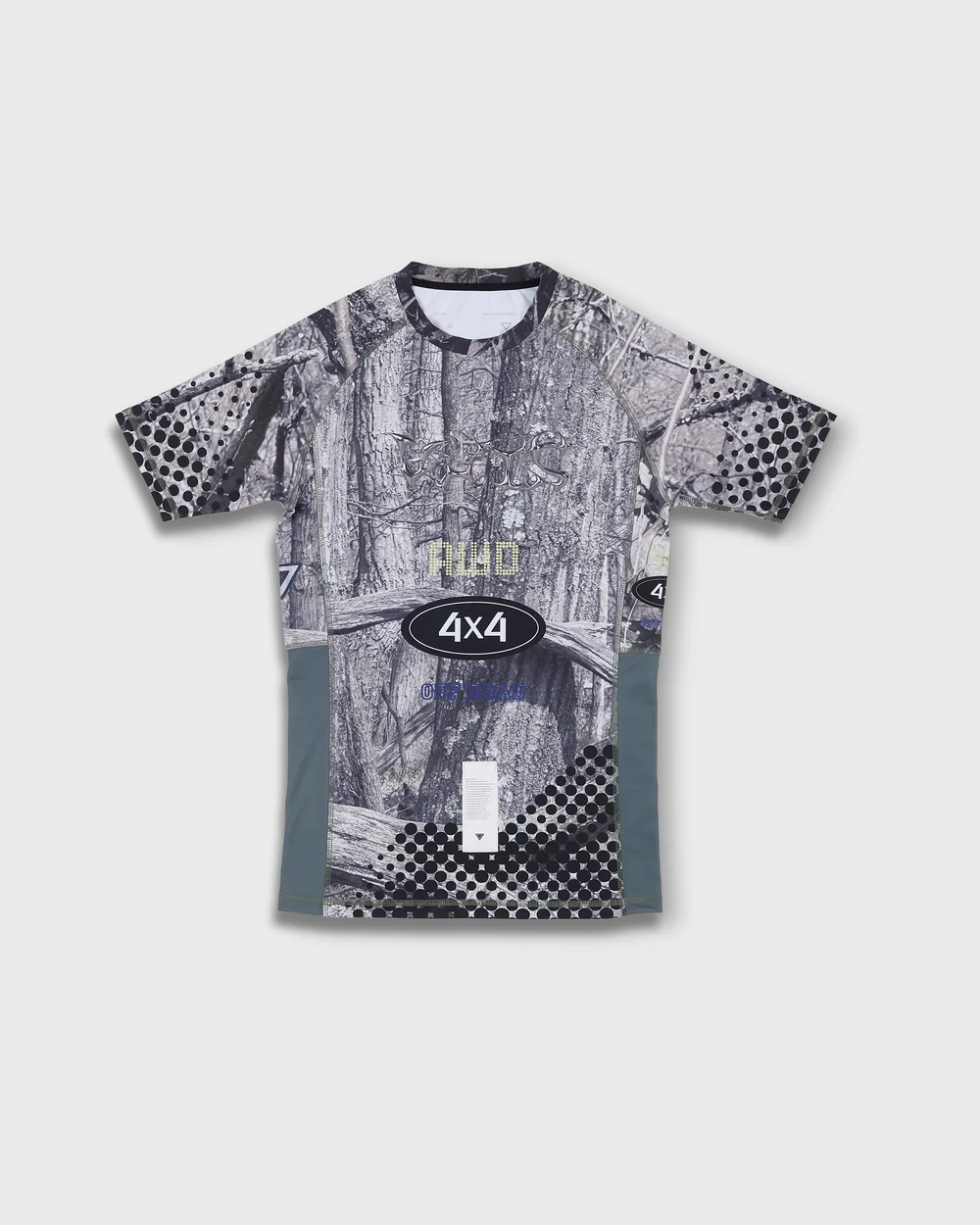 Hudson Highlands Camo Series Short Sleeves Rash Guard - Palisade Blue — photo 1 of 2