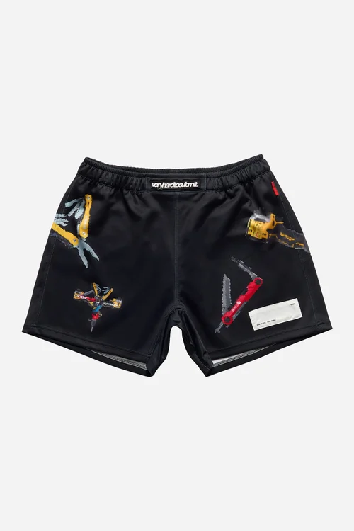 THE TOOL SERIES TYPE 02 / SS26 PUBLIC RELEASE COMBAT SHORTS BLACK