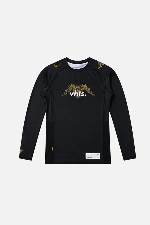 SAINT MICHAEL long Sleeve Rash Guard— Intervention Release Small Batch Deployment