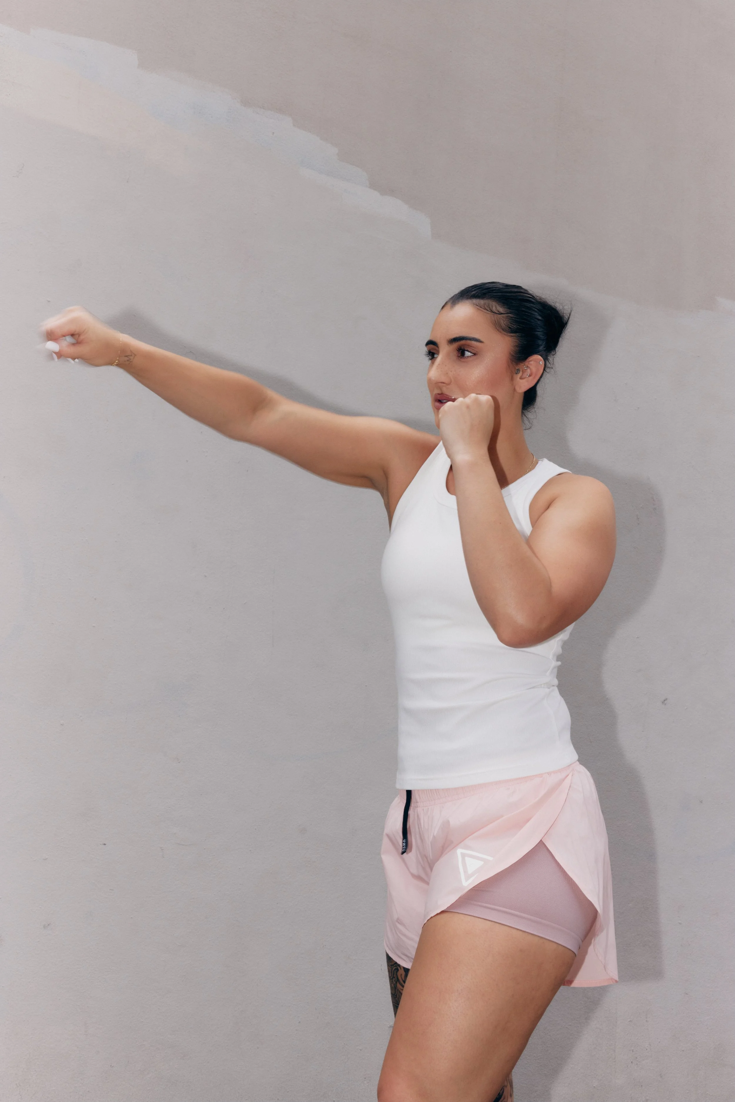 Collection "VHTS RELAX" Multi Purpose Combat Shorts FEMALE CUT PINK