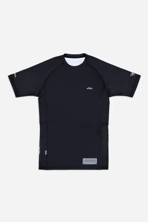 Violent Hymn Series rash guard BLACK