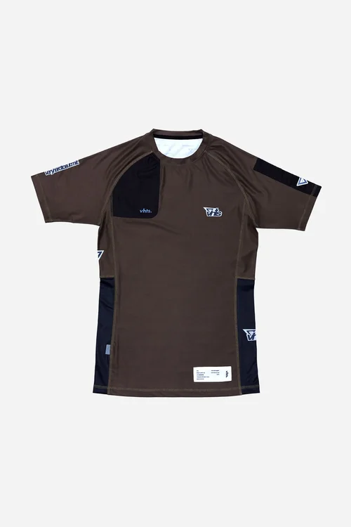 Spring/ Summer 2025 Ranked Rash guard BROWN