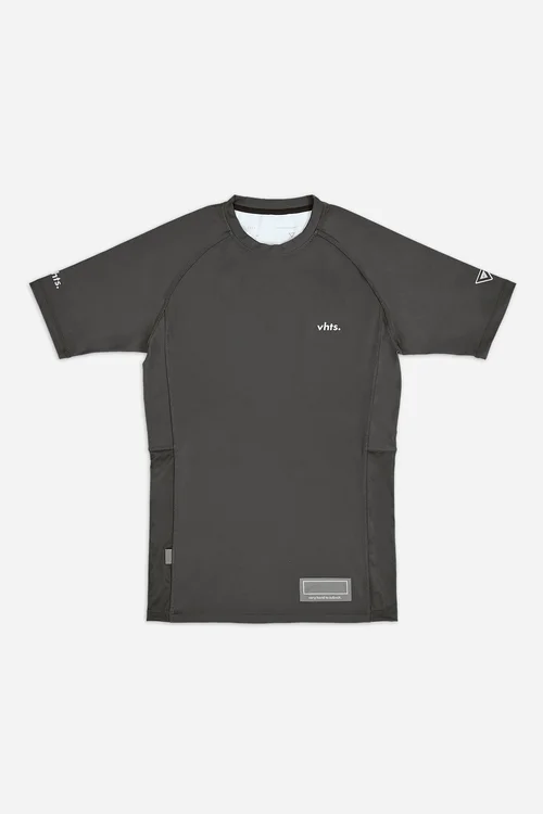 Violent Hymn Series rash guard Charcoal Gray