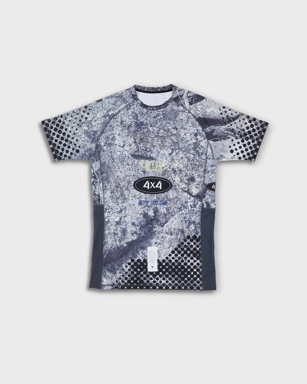 Hudson Highlands Camo Series Short Sleeves Rash Guard - Lichen Grey — photo 1 of 2