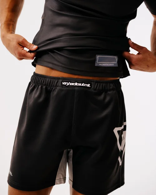 Violent Hymn Series Combat shorts  Charcoal Gray