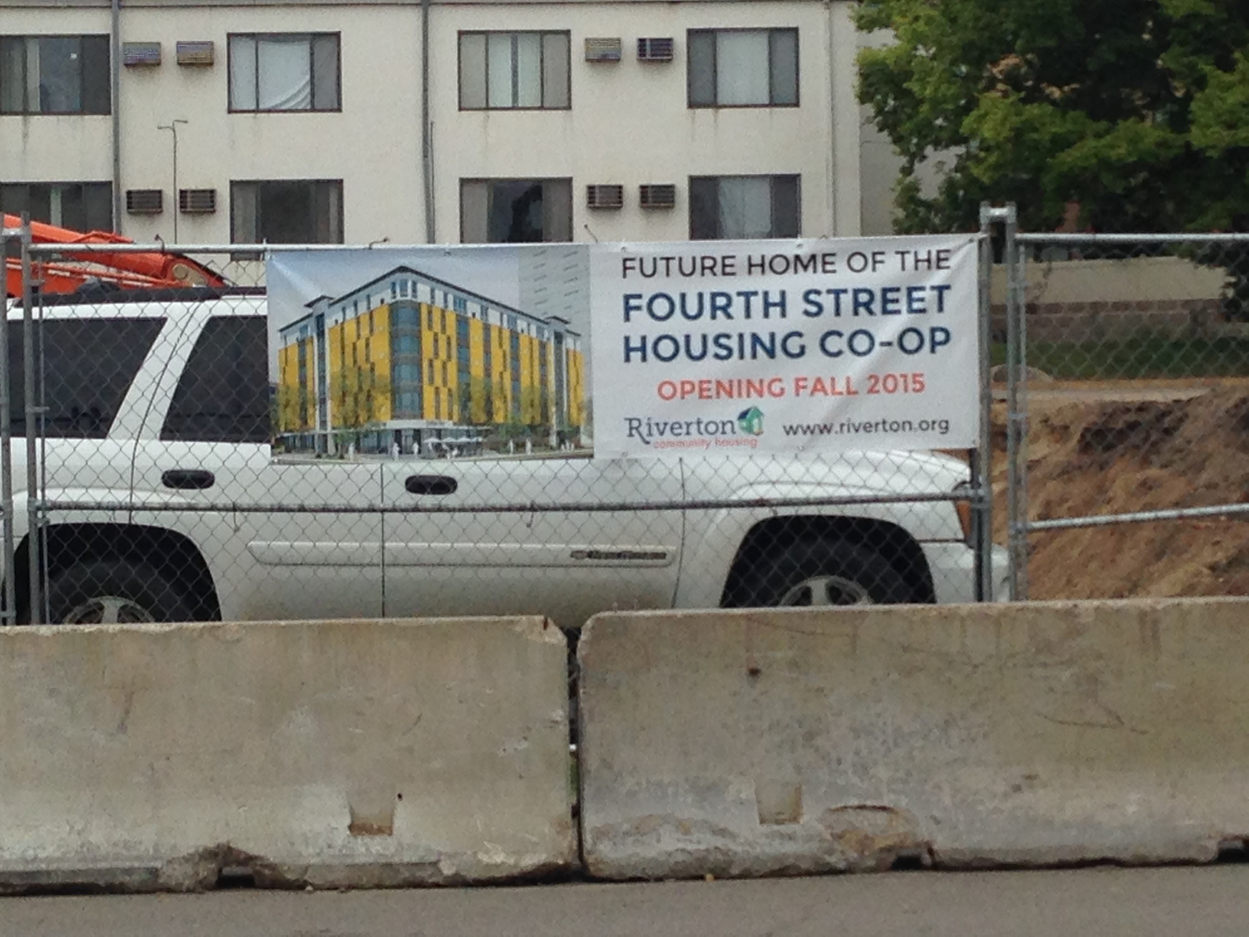 Banners have officially been placed