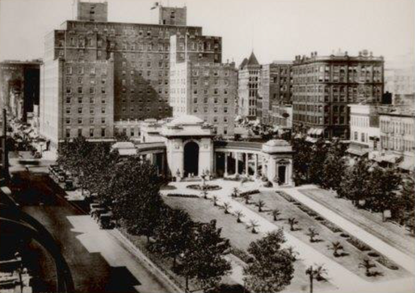 Nicollet Hotel (Image provided by the Hennepin County Library)